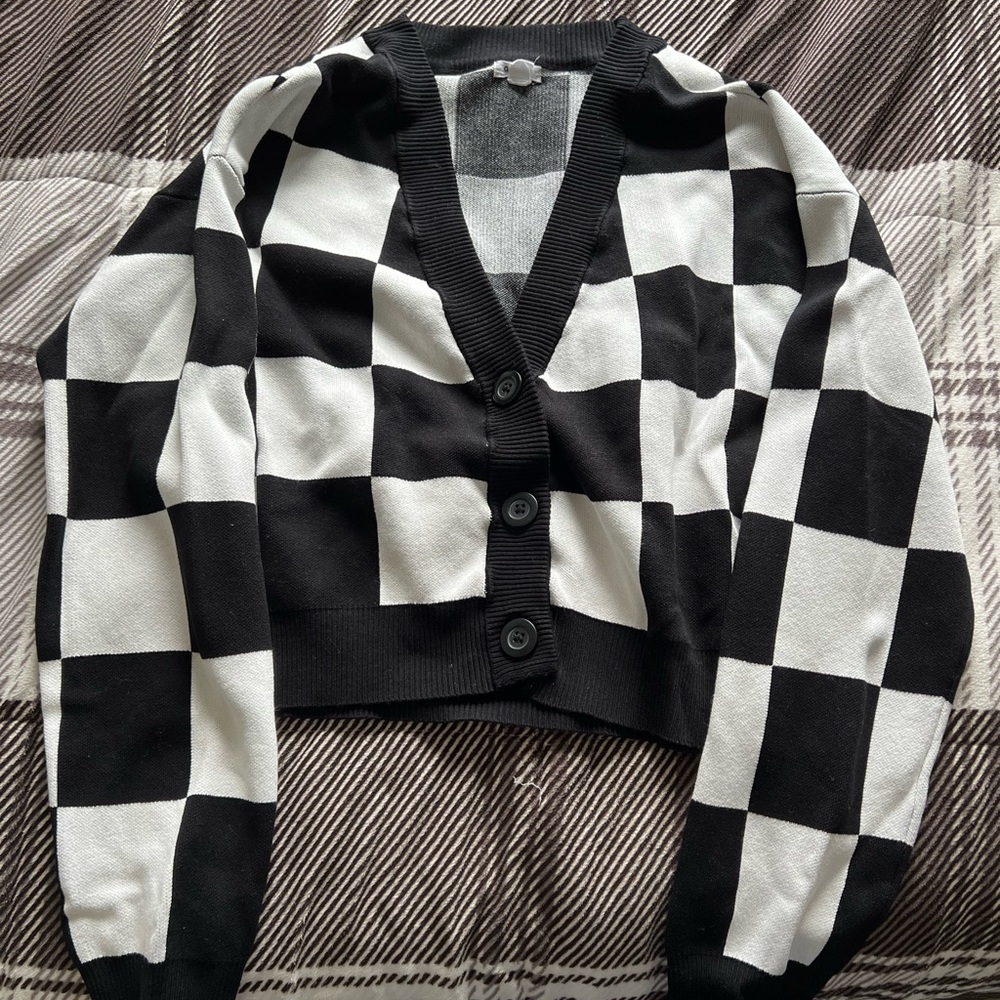 Garage button up sweater